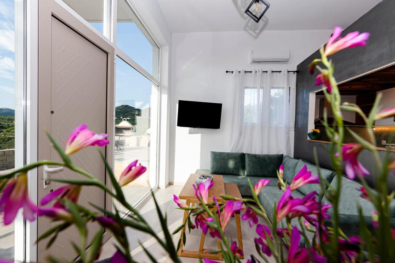 Rikanthos Stone Sea View Apartment Ι Falelianá エクステリア 写真