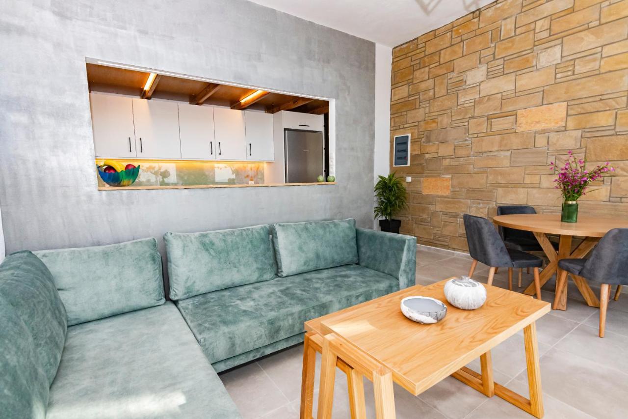 Rikanthos Stone Sea View Apartment Ι Falelianá エクステリア 写真