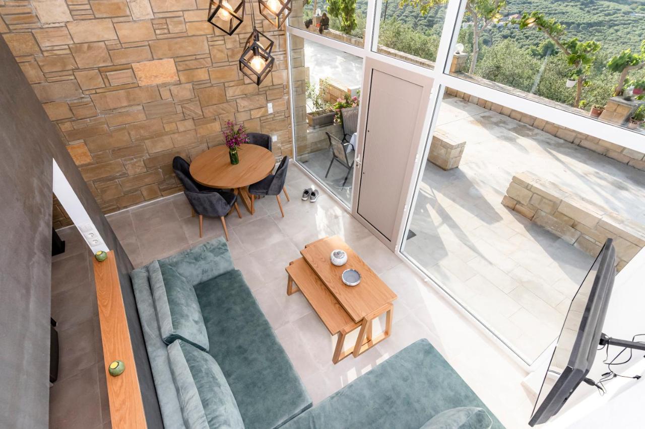 Rikanthos Stone Sea View Apartment Ι Falelianá エクステリア 写真