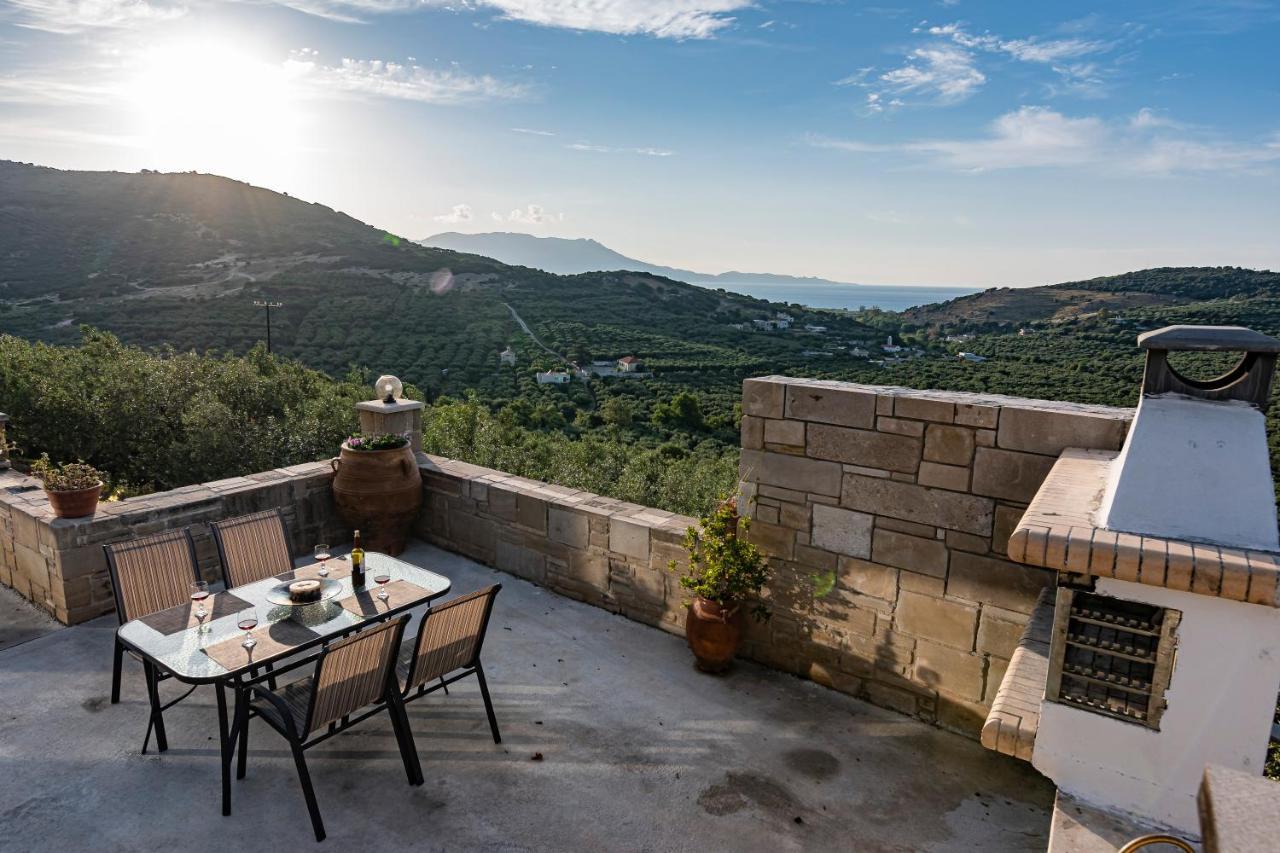 Rikanthos Stone Sea View Apartment Ι Falelianá エクステリア 写真