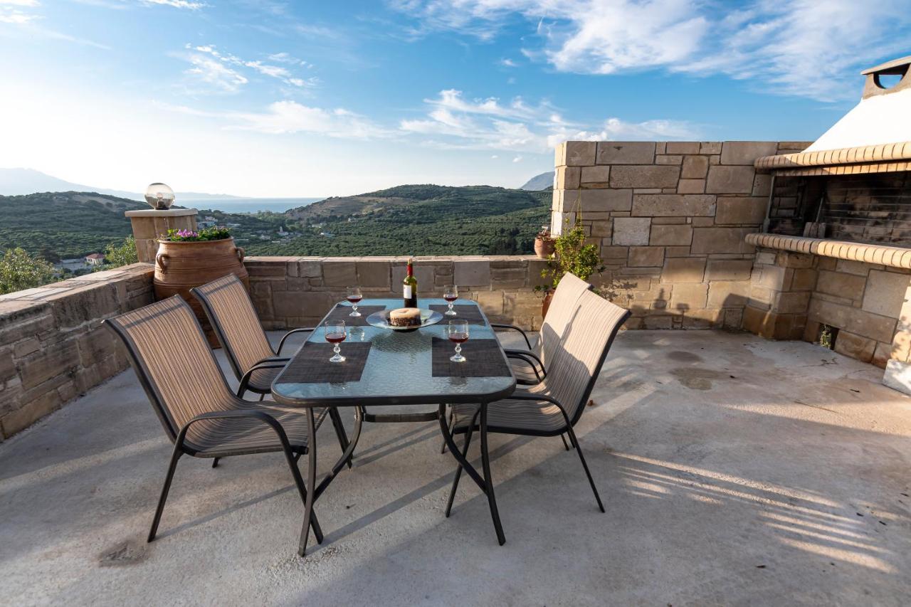 Rikanthos Stone Sea View Apartment Ι Falelianá エクステリア 写真