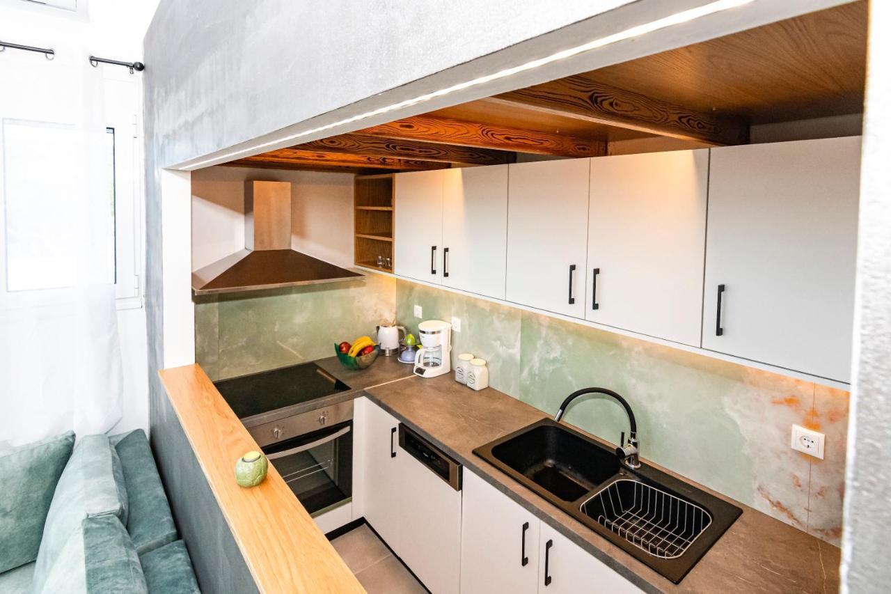 Rikanthos Stone Sea View Apartment Ι Falelianá エクステリア 写真