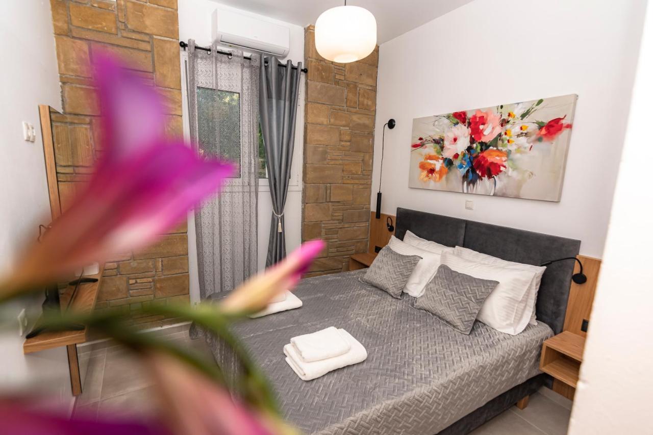 Rikanthos Stone Sea View Apartment Ι Falelianá エクステリア 写真
